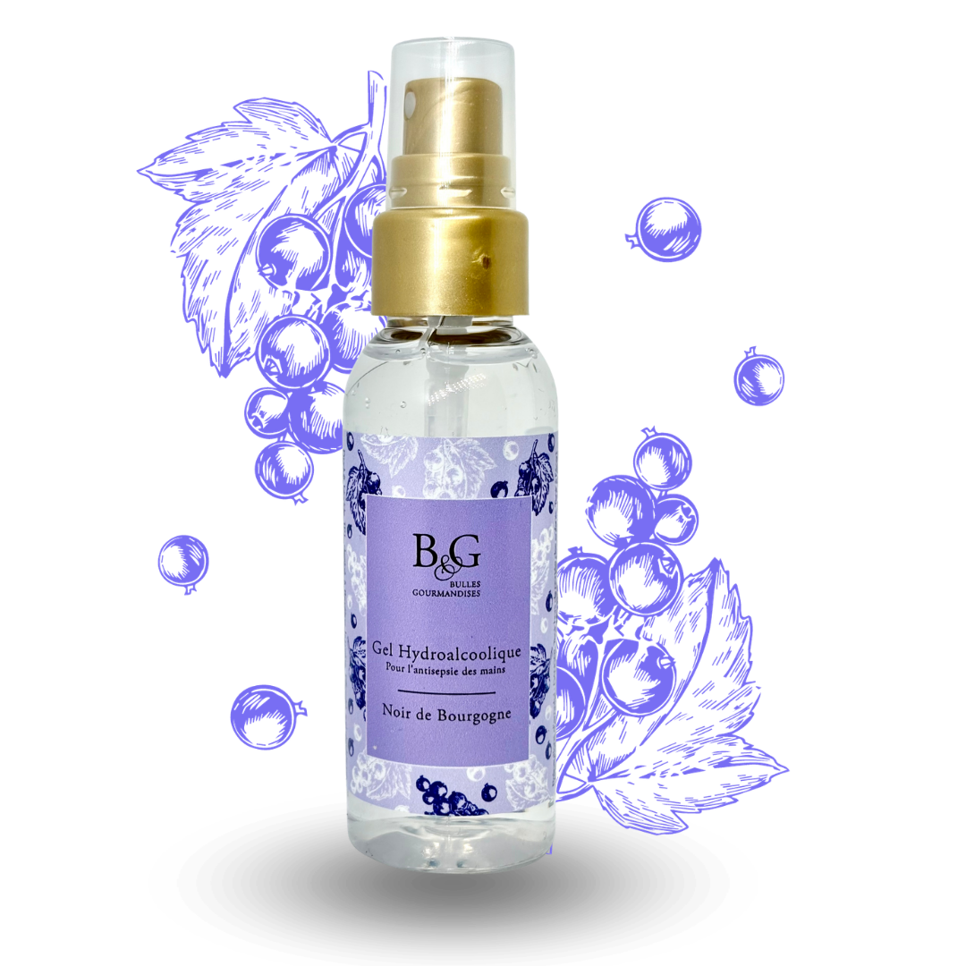 Gel hydro-alcoolique <br/>Noir de Bourgogne 50ml